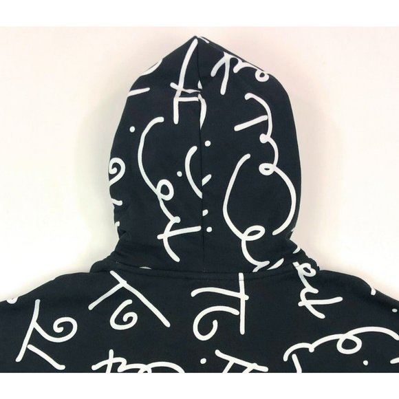 Puma x Romero Britto Art Series AOP Mens Small Black Pullover Hoodie Sweatshirt - Picture 11 of 12